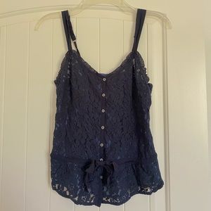 Hollister Lace Tank Top - XS